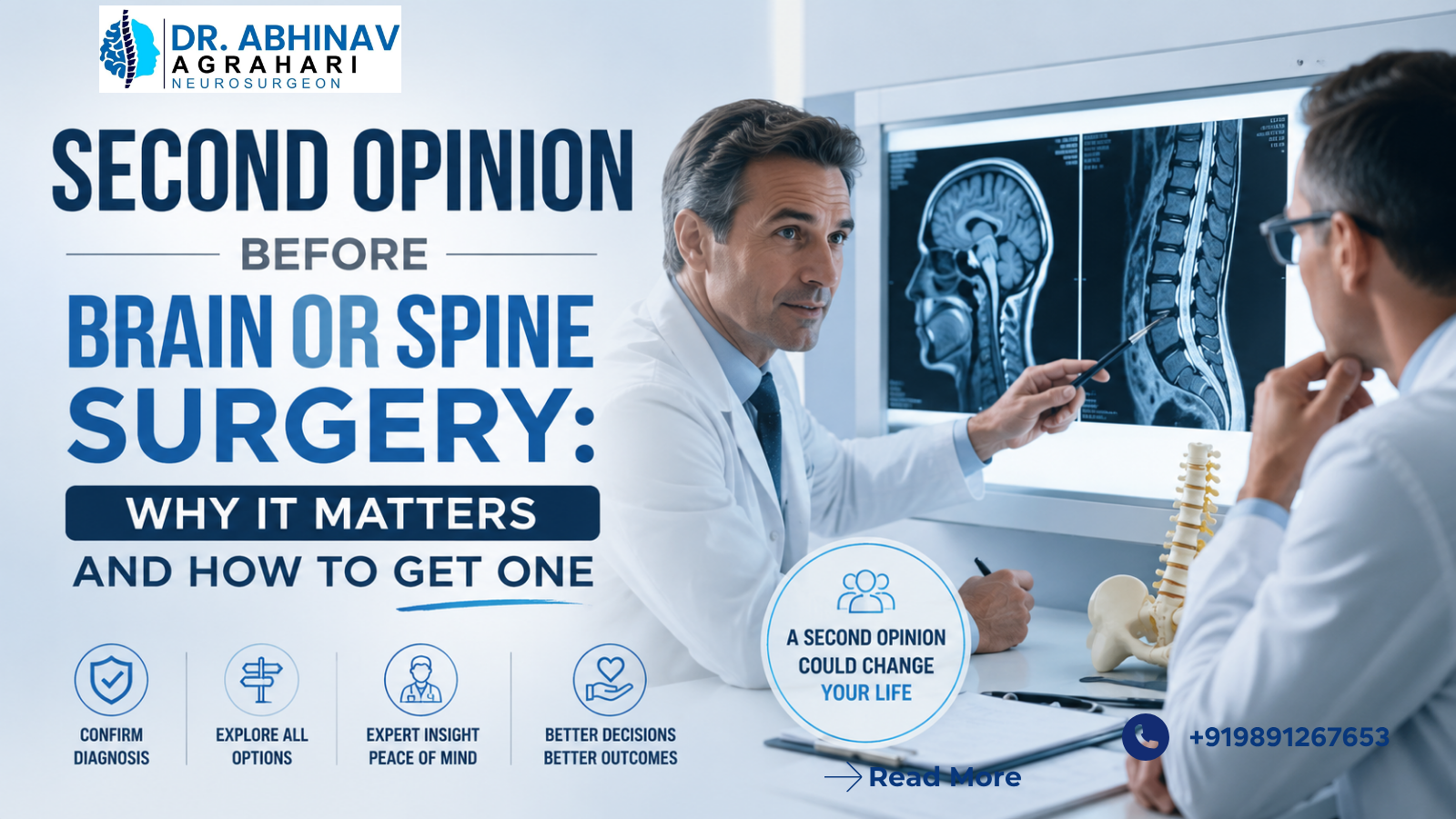 Second Opinion Before Brain or Spine Surgery: Why It Matters and How to Get One